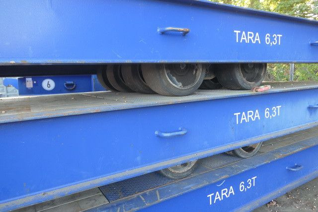 Schwerlast-Transportauflieger, Traglast 62.000kg - Low loader semi-trailer: picture 5 Schwerlast-Transportauflieger, Traglast 62.000kg - Low loader semi-trailer: picture 5