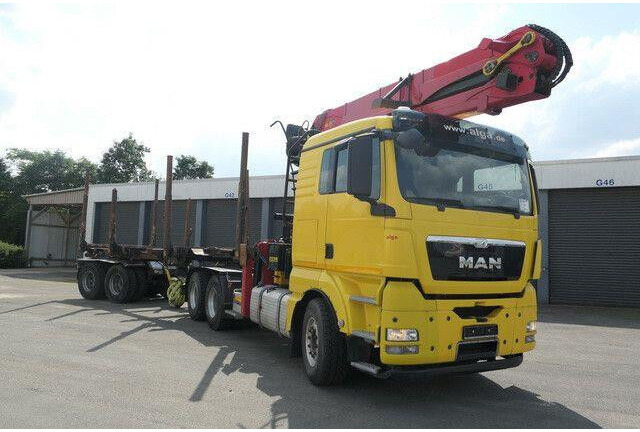 MAN 26.540 TGX/6x4/540 PS/Kran Epsilon/Blattfederung - Tractor unit: picture 1 MAN 26.540 TGX/6x4/540 PS/Kran Epsilon/Blattfederung - Tractor unit: picture 1
