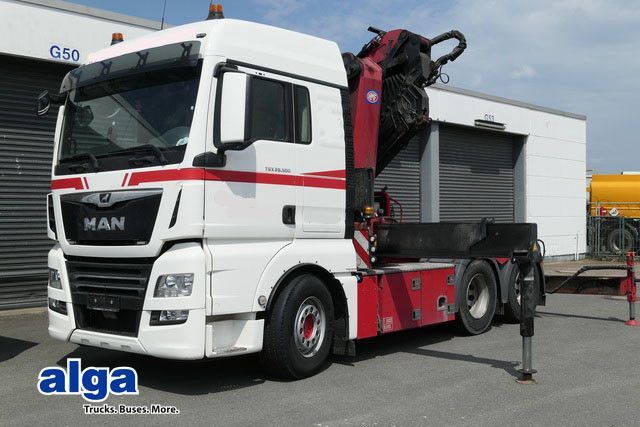 MAN 28.500 TGX 6X2-2 BLS, Kran HMF 5020-K6, Funk,23m - Tractor unit: picture 1 MAN 28.500 TGX 6X2-2 BLS, Kran HMF 5020-K6, Funk,23m - Tractor unit: picture 1