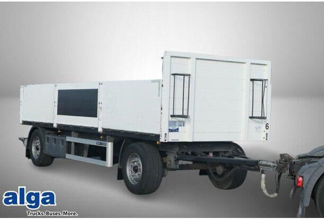 Wilken A18-4-3, Verzinkt, Luftfederung,Baustoffe - Dropside/ Flatbed trailer: picture 1 Wilken A18-4-3, Verzinkt, Luftfederung,Baustoffe - Dropside/ Flatbed trailer: picture 1