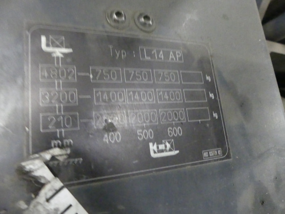 2 Transpalettes accompagnant porté debout Linde L14 - Pallet truck: picture 4 2 Transpalettes accompagnant porté debout Linde L14 - Pallet truck: picture 4