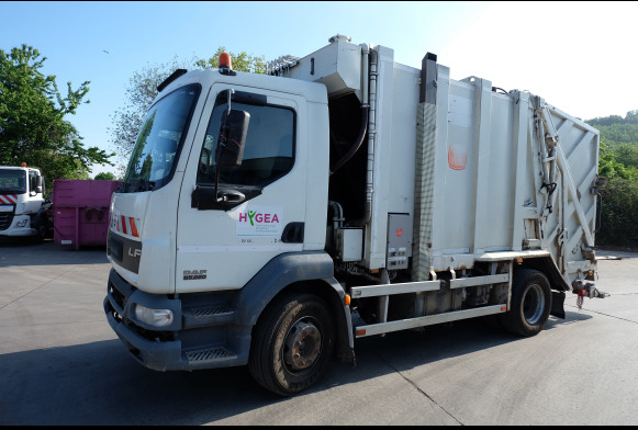 REF : 6 - Camion poubelle DAF LF55 - Garbage truck: picture 1 REF : 6 - Camion poubelle DAF LF55 - Garbage truck: picture 1