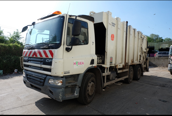 REF : 7 - Camion poubelle DAF CF75 - Garbage truck: picture 3 REF : 7 - Camion poubelle DAF CF75 - Garbage truck: picture 3