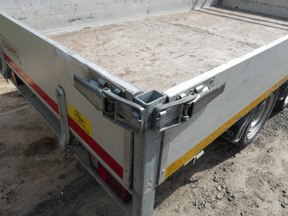 Dropside/ Flatbed trailer Remorque double essieux Eduard 2: picture 7