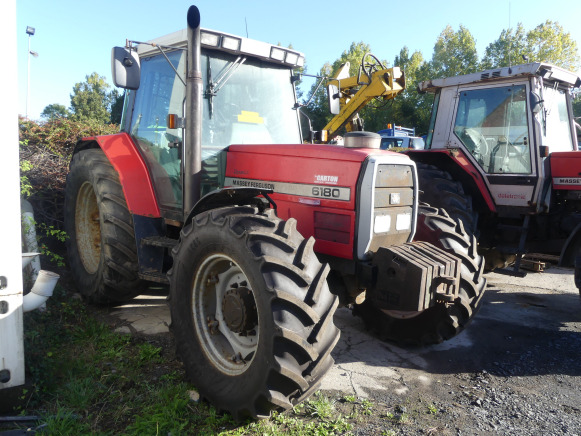Tracteur agricole Massey Ferguson 6180-4 - Farm tractor: picture 2 Tracteur agricole Massey Ferguson 6180-4 - Farm tractor: picture 2