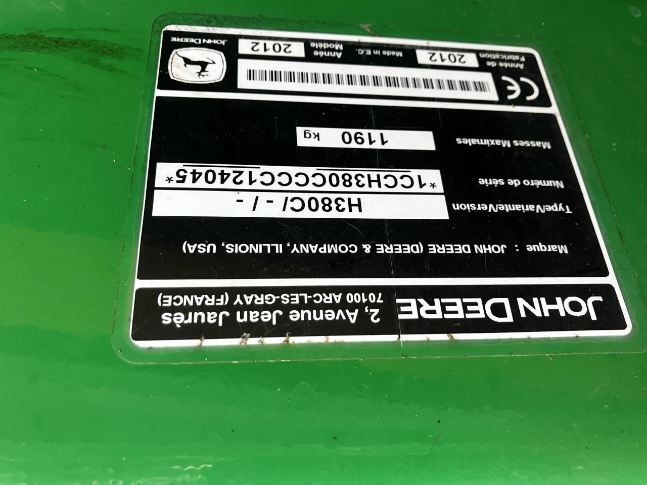 Leasing of John Deere 6215R John Deere 6215R: picture 14 Leasing of John Deere 6215R John Deere 6215R: picture 14