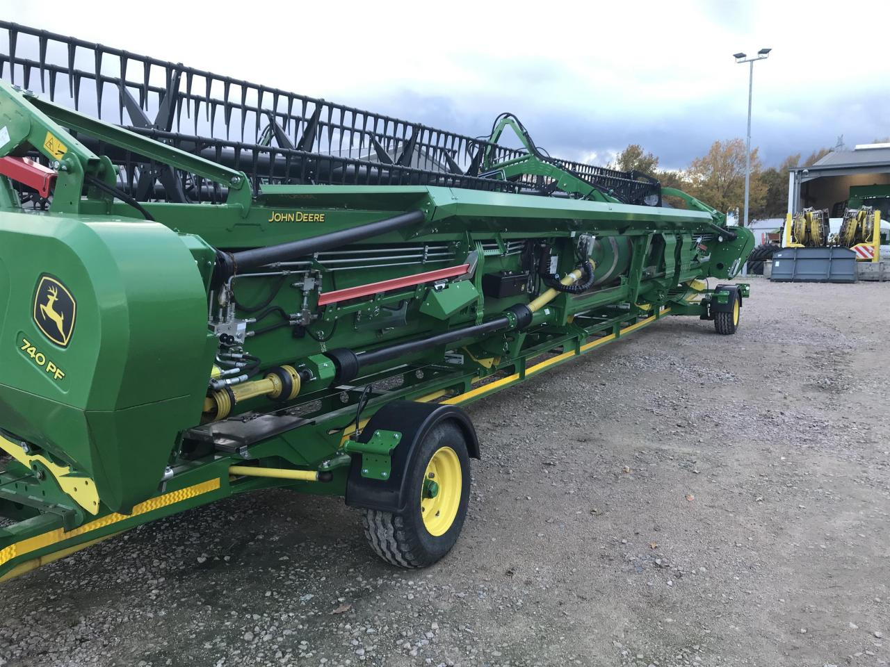 John Deere 740 Premium Flow - Forage harvester attachment: picture 2 John Deere 740 Premium Flow - Forage harvester attachment: picture 2