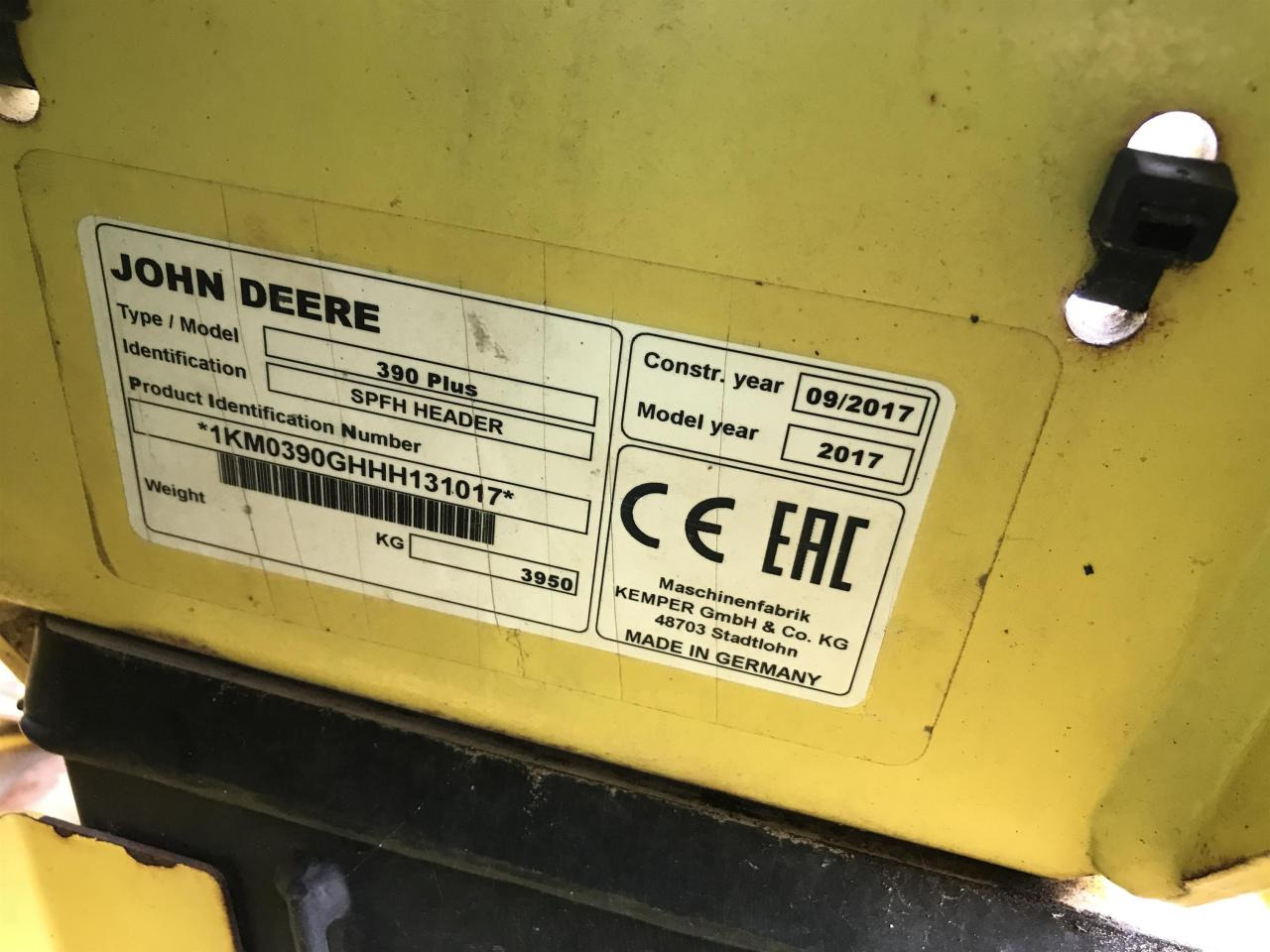 Leasing of John Deere 8600 John Deere 8600: picture 12