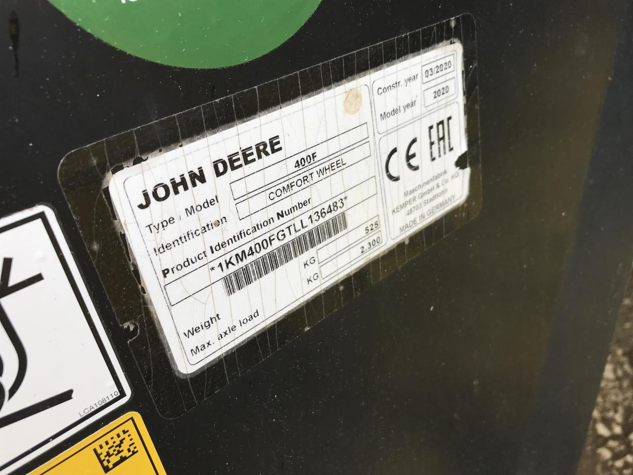 Forage harvester John Deere 9800i: picture 13 Forage harvester John Deere 9800i: picture 13