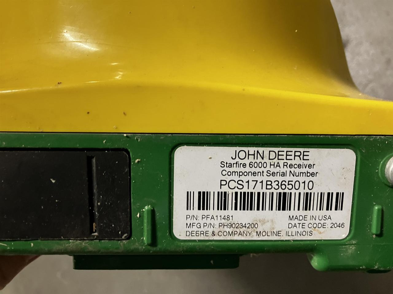 John Deere SF6000 - Navigation system for Agricultural machinery: picture 4 John Deere SF6000 - Navigation system for Agricultural machinery: picture 4