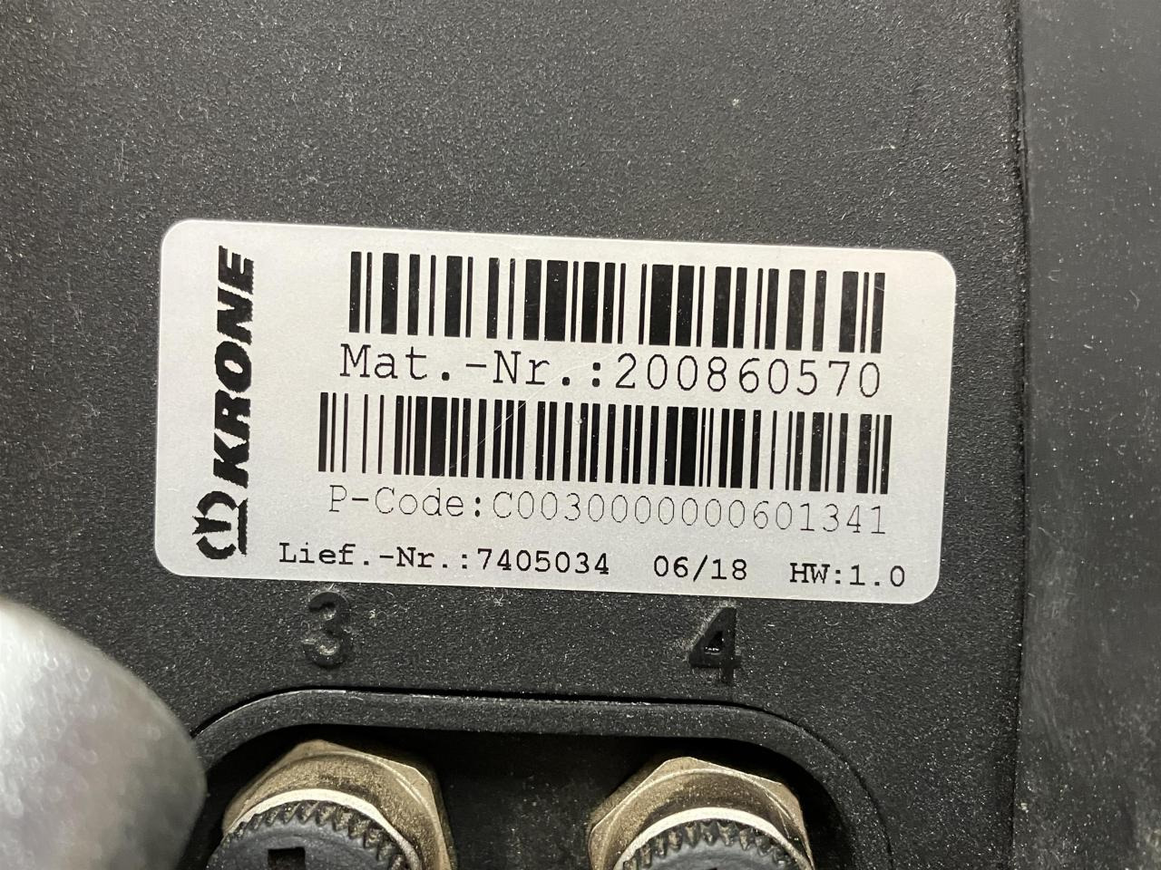 Krone CCI1200 - Navigation system for Agricultural machinery: picture 4 Krone CCI1200 - Navigation system for Agricultural machinery: picture 4