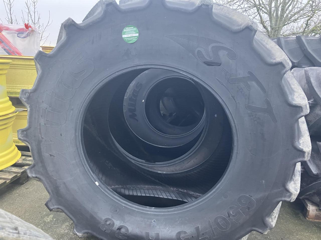 Mitas 650/75R38 - Tire for Agricultural machinery: picture 1 Mitas 650/75R38 - Tire for Agricultural machinery: picture 1