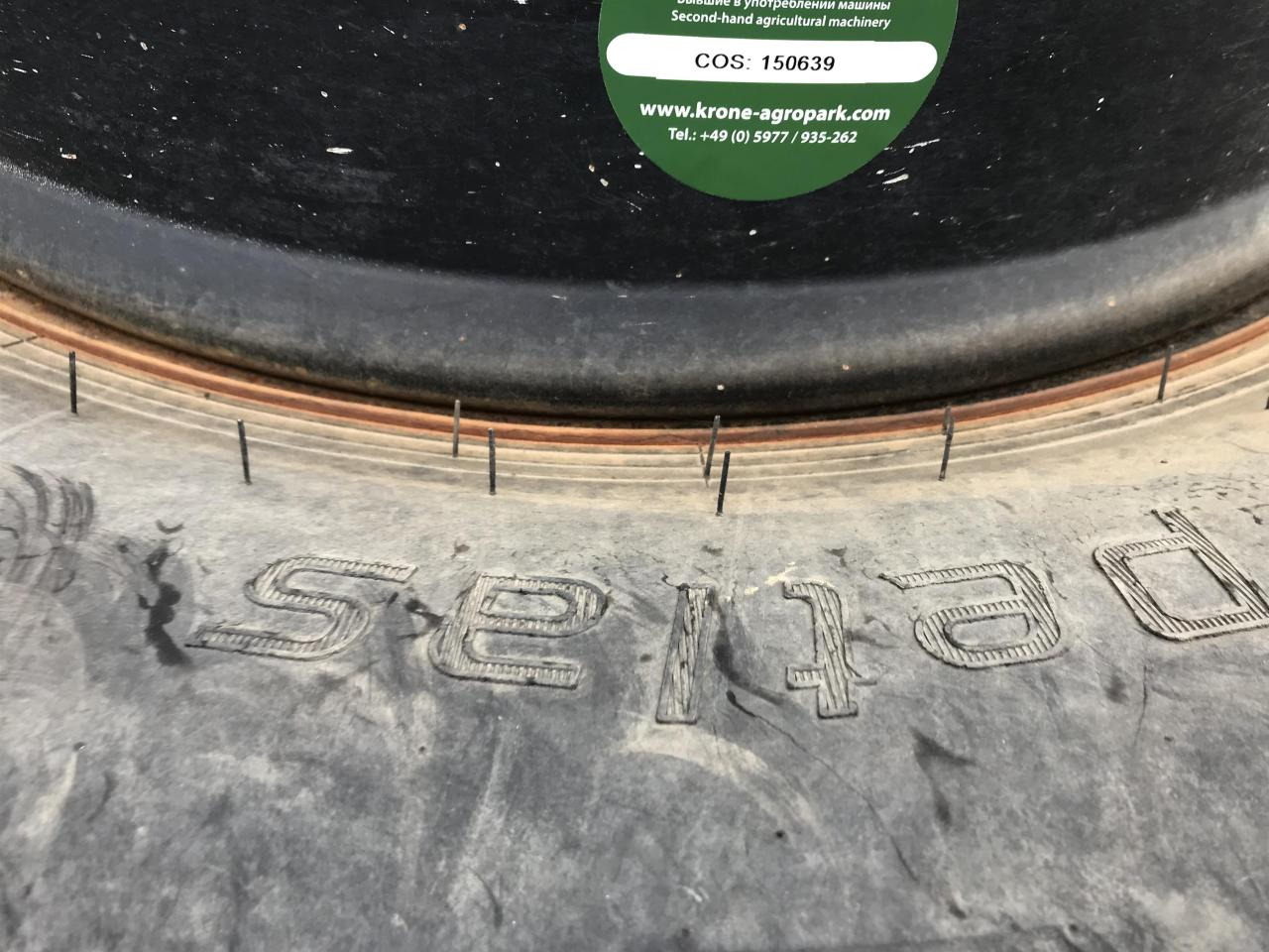 Petlas 600/65R34 - Tire for Agricultural machinery: picture 3 Petlas 600/65R34 - Tire for Agricultural machinery: picture 3