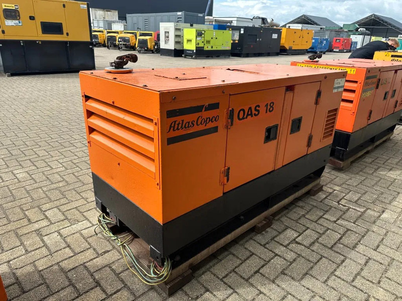 Generator set Atlas-Copco QAS 18 Yanmar Mecc Alte Spa 18 kVA Silent generatorset: picture 15