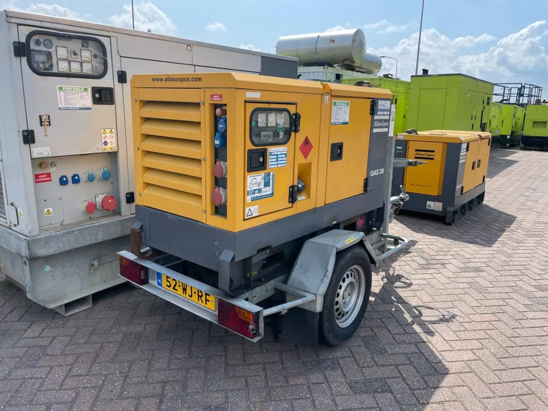 Atlas-Copco QAS 20 Kubota mobiele 20 kVA Silent Rental generatorrset Stage 3A - Generator set: picture 4 Atlas-Copco QAS 20 Kubota mobiele 20 kVA Silent Rental generatorrset Stage 3A - Generator set: picture 4