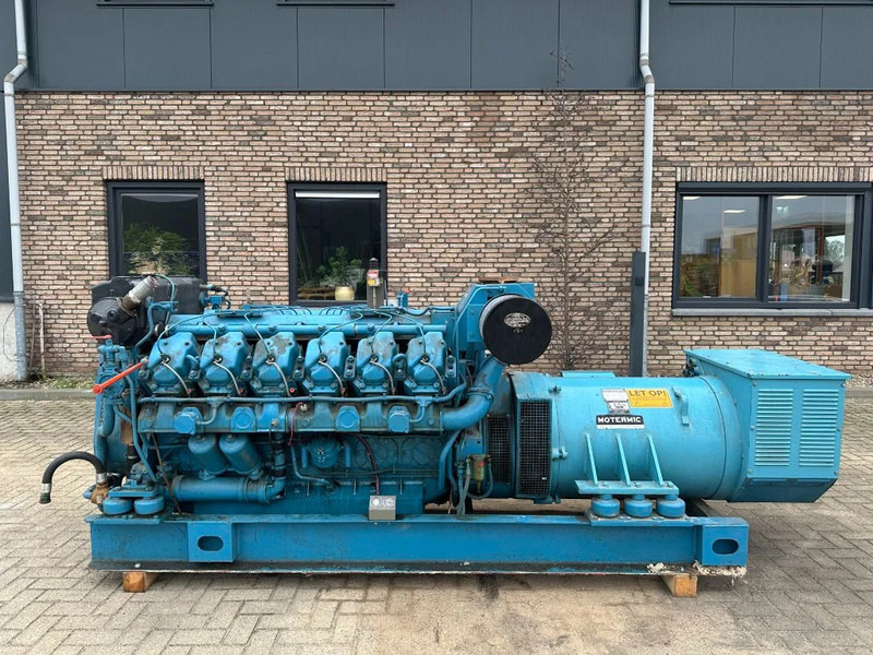 Baudouin DNP12SI Leroy Somer 400 kVA noodstroom generatorset 317 hours - Generator set: picture 1 Baudouin DNP12SI Leroy Somer 400 kVA noodstroom generatorset 317 hours - Generator set: picture 1