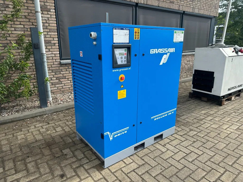 Grassair RLR 30 V9 Rollair 30V 22 kW 3000 L / min 10 Bar Elektrische Schroefcompressor Frequentiegeregeld - Air compressor: picture 2 Grassair RLR 30 V9 Rollair 30V 22 kW 3000 L / min 10 Bar Elektrische Schroefcompressor Frequentiegeregeld - Air compressor: picture 2