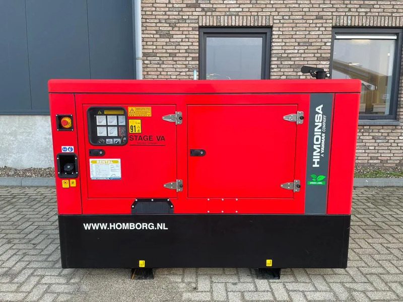 Himoinsa HYW 45 Yanmar Stamford 45 kVA Supersilent Rental generatorset as New ! - Generator set: picture 1 Himoinsa HYW 45 Yanmar Stamford 45 kVA Supersilent Rental generatorset as New ! - Generator set: picture 1