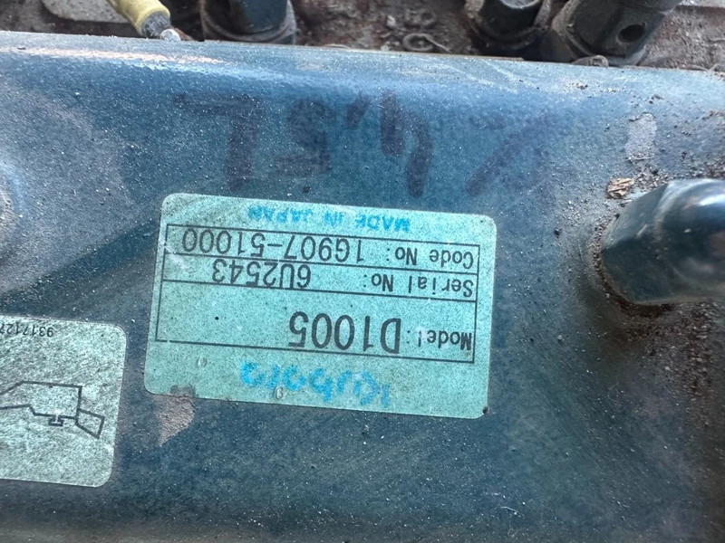 Air compressor Ingersoll Rand 720 R1051SF Kubota D1005 Diesel Compressor 2000 L / min 17.5 kW 8.6 Bar: picture 8