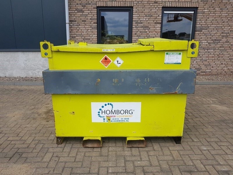 Kiwa IBC Steenbergen 2000 liter Kiwa IBC Dieseltank met handpomp - Storage tank: picture 3 Kiwa IBC Steenbergen 2000 liter Kiwa IBC Dieseltank met handpomp - Storage tank: picture 3
