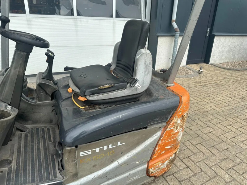 Electric forklift Still RX 50-15 Triplex Freelift Sideshift Elektra Heftruck 1.5 ton Accu 2021: picture 15