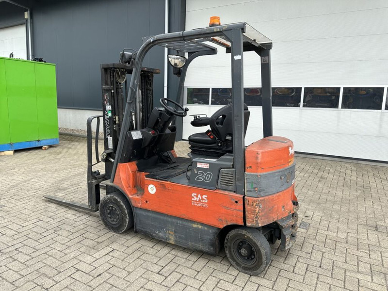 Electric forklift Toyota 7FBMF20 2 ton Triplex Freelift Sideshift Elektra Heftruck: picture 7