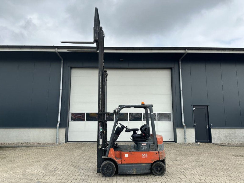 Electric forklift Toyota 7FBMF20 2 ton Triplex Freelift Sideshift Elektra Heftruck: picture 13