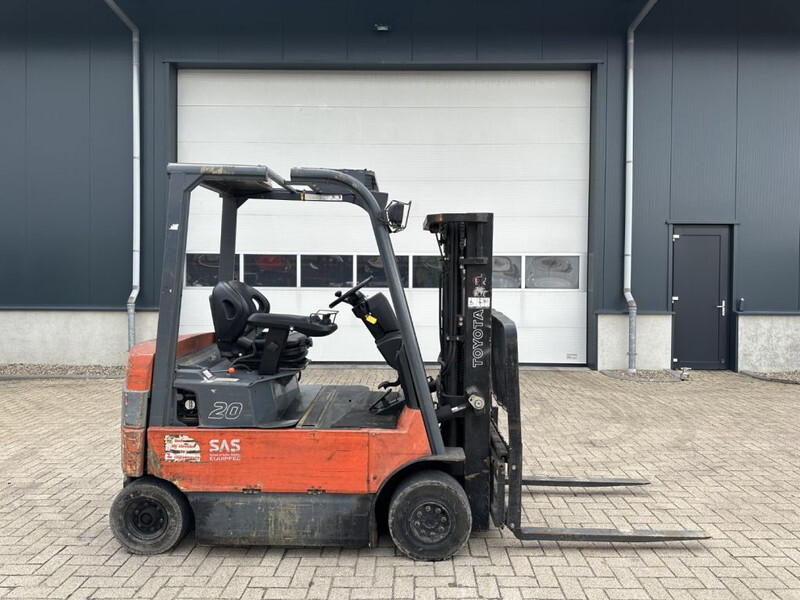 Electric forklift Toyota 7FBMF20 2 ton Triplex Freelift Sideshift Elektra Heftruck: picture 11
