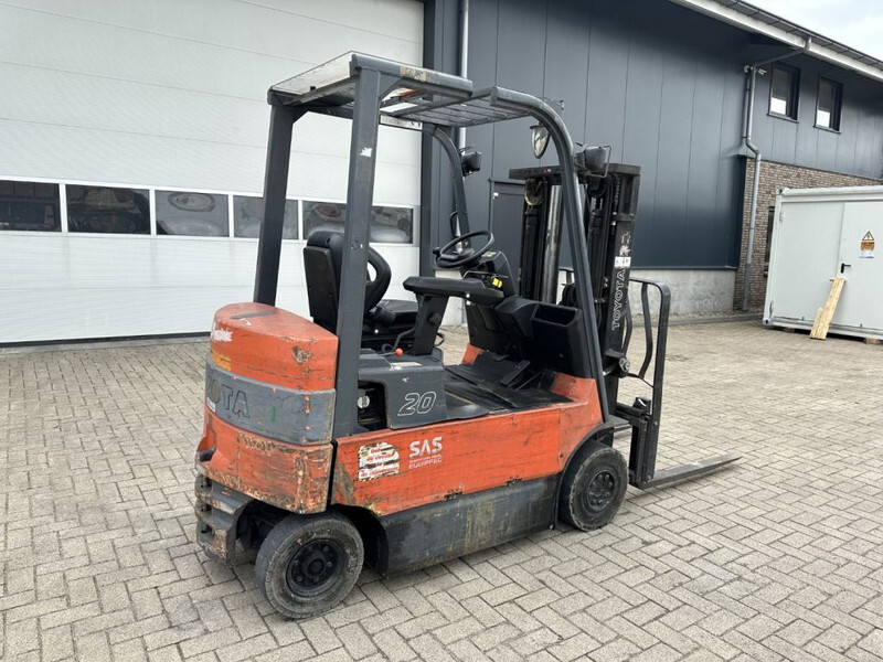 Electric forklift Toyota 7FBMF20 2 ton Triplex Freelift Sideshift Elektra Heftruck: picture 18