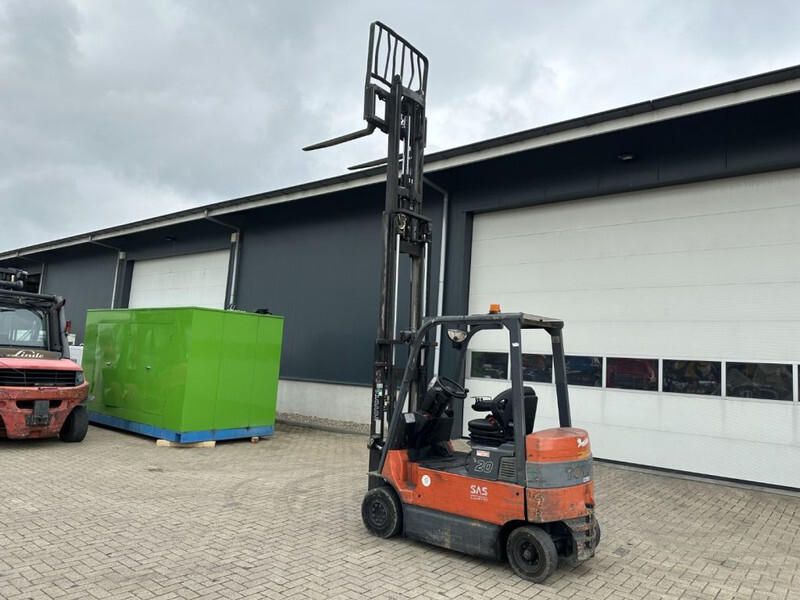 Electric forklift Toyota 7FBMF20 2 ton Triplex Freelift Sideshift Elektra Heftruck: picture 14