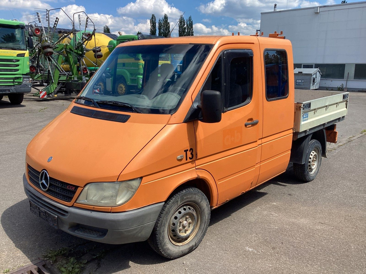 Mercedes-Benz Sprinter Pritsche Doka 211 CDI - Flatbed van, Combi van: picture 1 Mercedes-Benz Sprinter Pritsche Doka 211 CDI - Flatbed van, Combi van: picture 1
