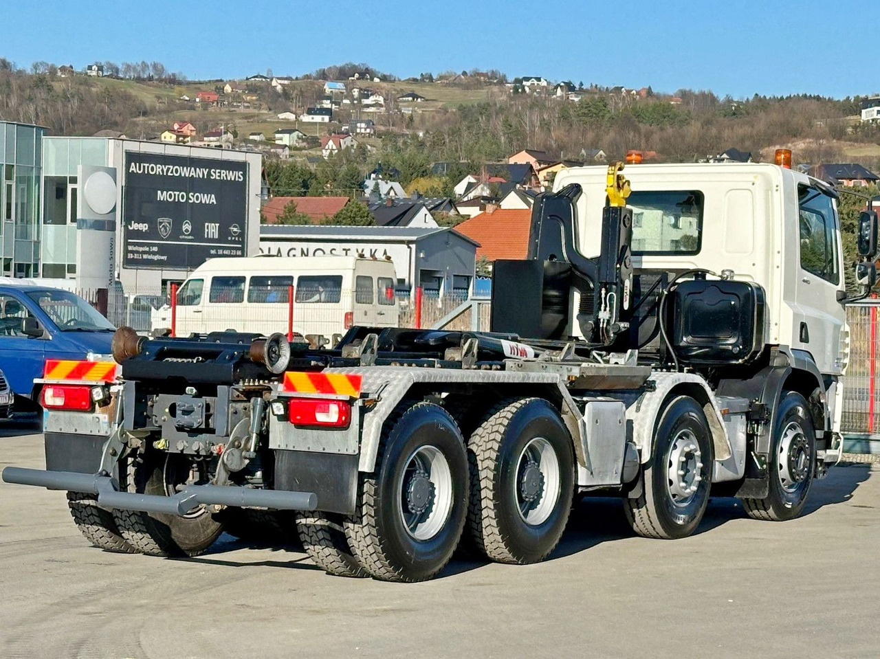 DAF CF 440 * HAKOWIEC * 8x4 * STAN BDB - Hook lift truck, Crane truck: picture 5 DAF CF 440 * HAKOWIEC * 8x4 * STAN BDB - Hook lift truck, Crane truck: picture 5