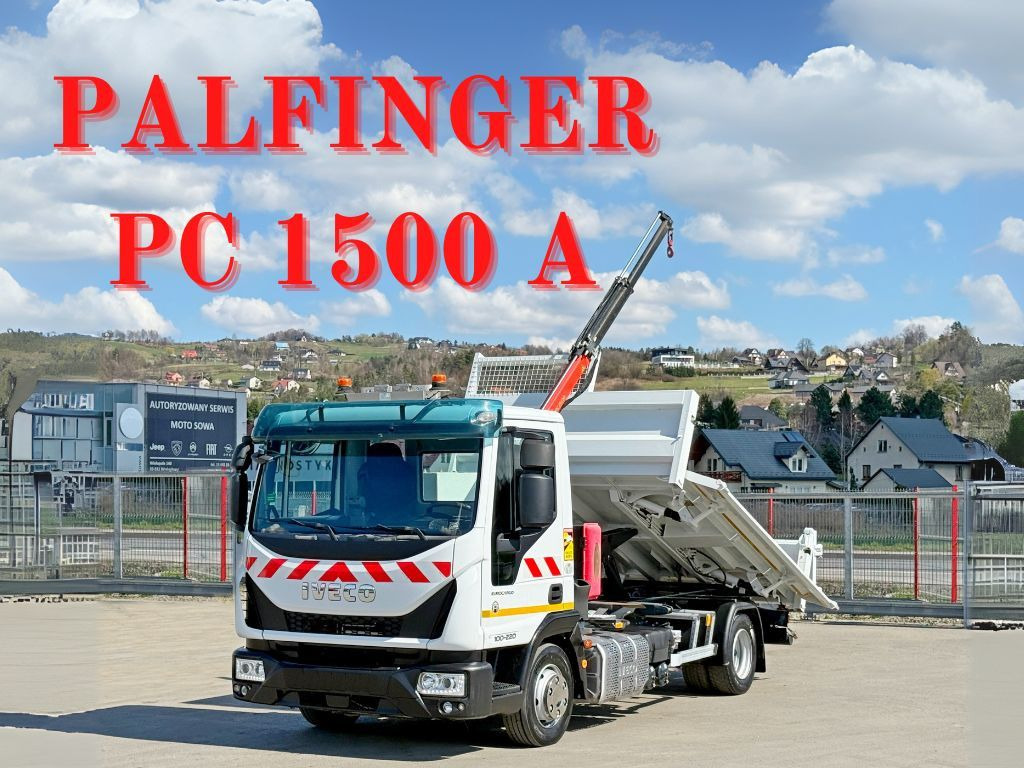 Iveco Eurocargo 100-220 *PC 1500 A * TOPZUSTAND - Crane truck: picture 1 Iveco Eurocargo 100-220 *PC 1500 A * TOPZUSTAND - Crane truck: picture 1