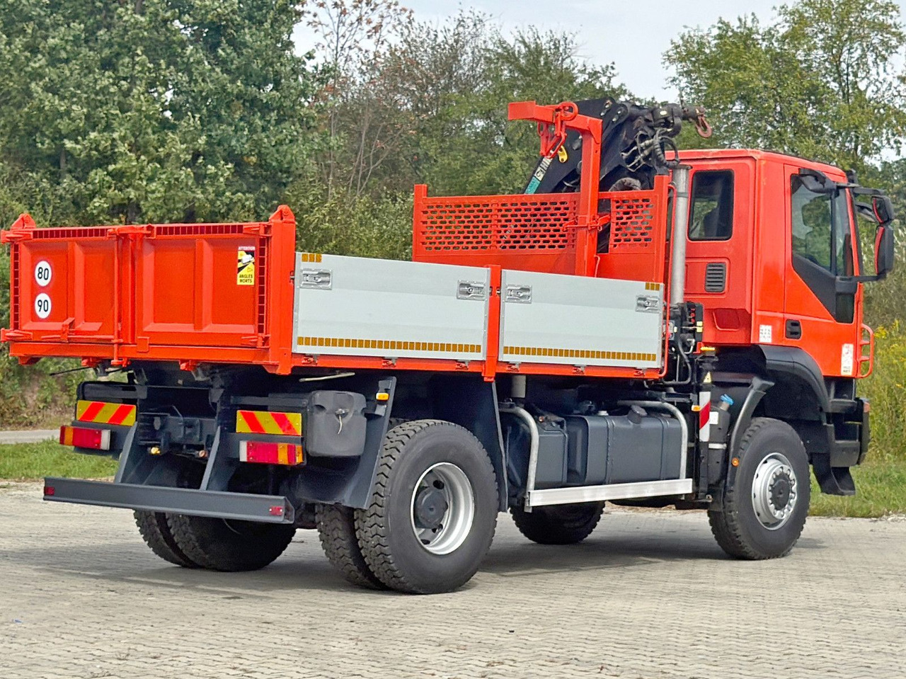 Crane truck Iveco TRAKKER 190T36 * HIAB 111 ES-2 HIDUO * 4x4 * TOP: picture 6