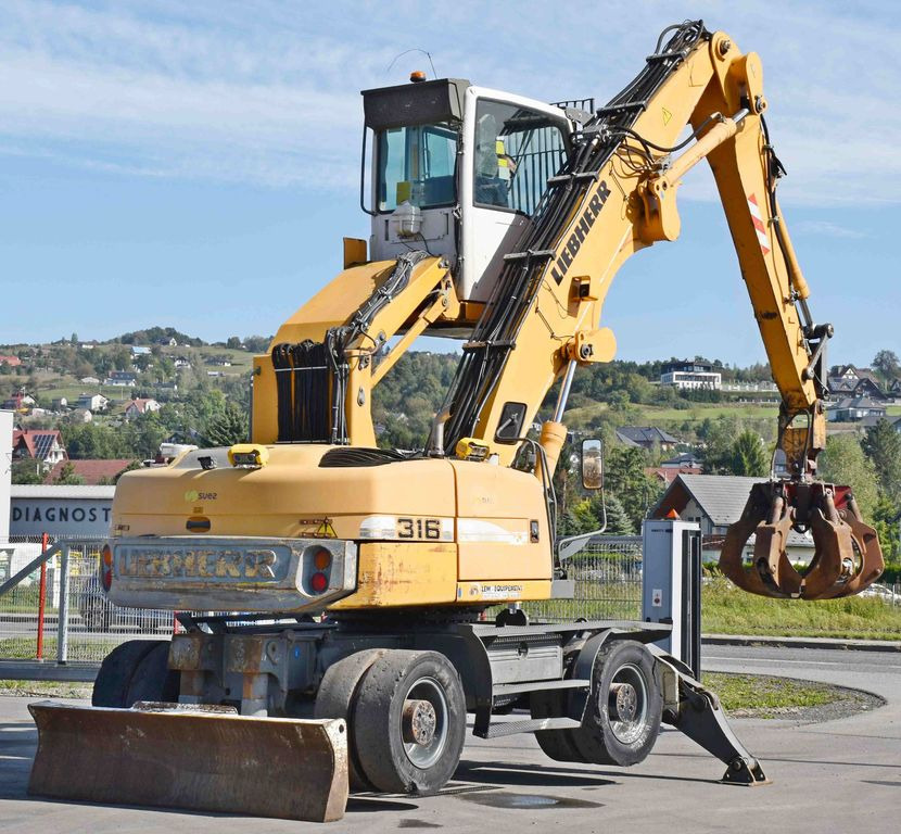 Wheel excavator Liebherr PELLE A316 * Umschlagbagger * Topzustand!: picture 9
