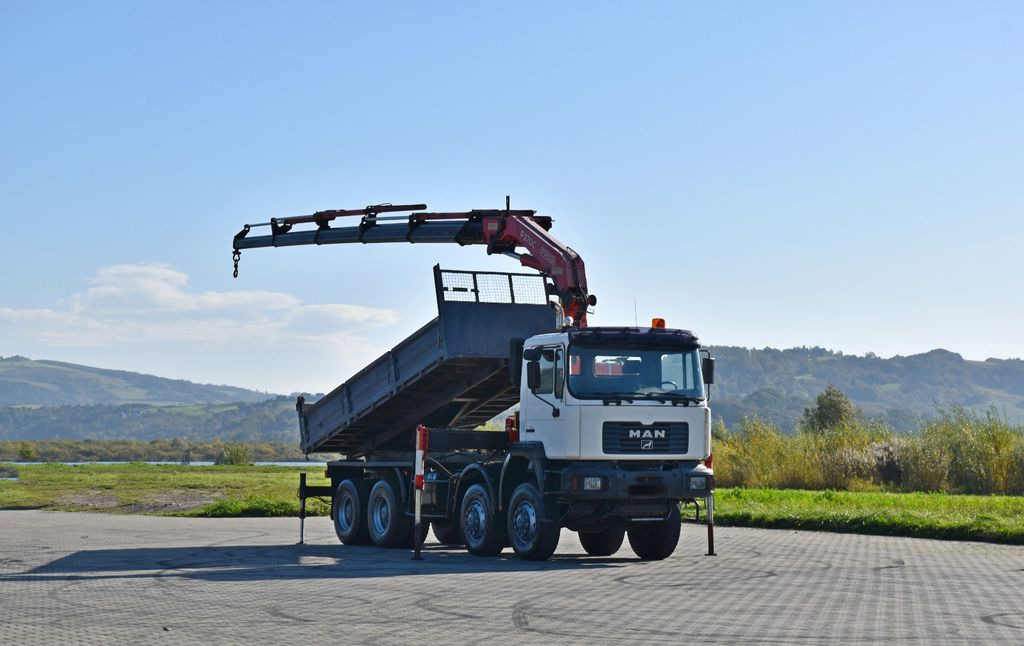 MAN 41.460 * KRAN * 8x8 ! TOPZUSTAND - Crane truck, Tipper: picture 2 MAN 41.460 * KRAN * 8x8 ! TOPZUSTAND - Crane truck, Tipper: picture 2