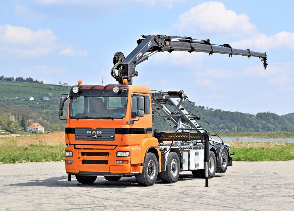 MAN TGA 35.480 Abrollkipper* KRAN/FUNK - Hook lift truck, Crane truck: picture 2 MAN TGA 35.480 Abrollkipper* KRAN/FUNK - Hook lift truck, Crane truck: picture 2