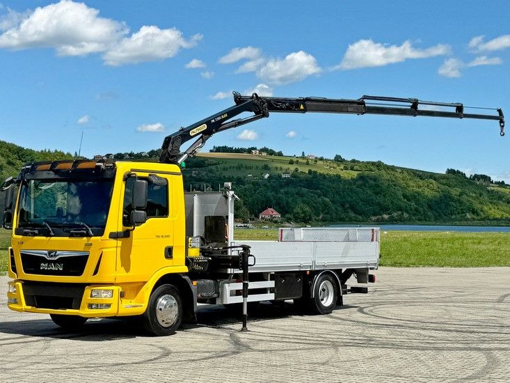MAN TGL 12.220* PK 7.501 SLD C + FUNK + LIFT*TO - Crane truck: picture 2 MAN TGL 12.220* PK 7.501 SLD C + FUNK + LIFT*TO - Crane truck: picture 2