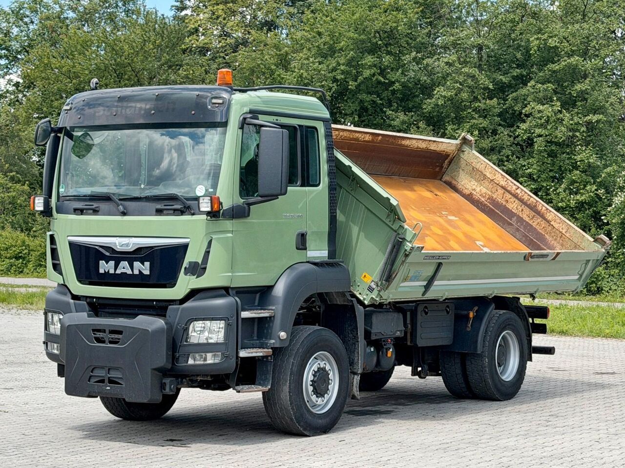 MAN TGS 18.360 * KIPPER 4,80m * 4x4 * TOPZUSTAND - Tipper, Crane truck: picture 3 MAN TGS 18.360 * KIPPER 4,80m * 4x4 * TOPZUSTAND - Tipper, Crane truck: picture 3