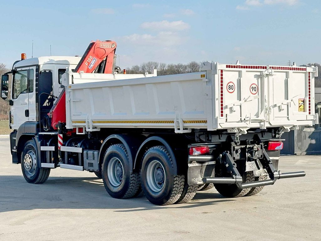 MAN TGS 33.440 * FASSI F155A.0.22/ FUNK *6x4 - Tipper, Crane truck: picture 5 MAN TGS 33.440 * FASSI F155A.0.22/ FUNK *6x4 - Tipper, Crane truck: picture 5