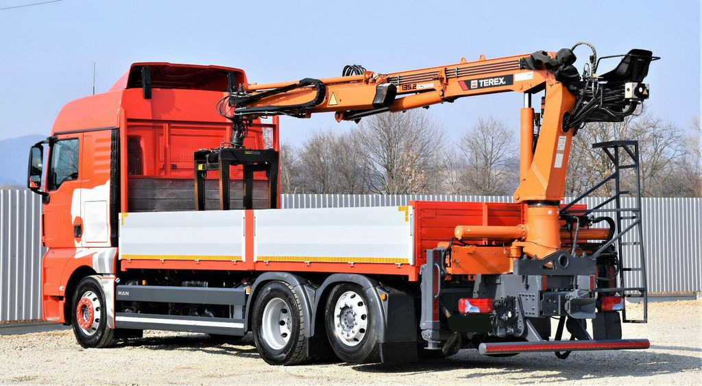 Crane truck MAN TGX 26.440 Pritsche 6,60 m*TEREX 135.2-A11 MAN TGX 26.440 Pritsche 6,60 m*TEREX 135.2-A11: picture 7
