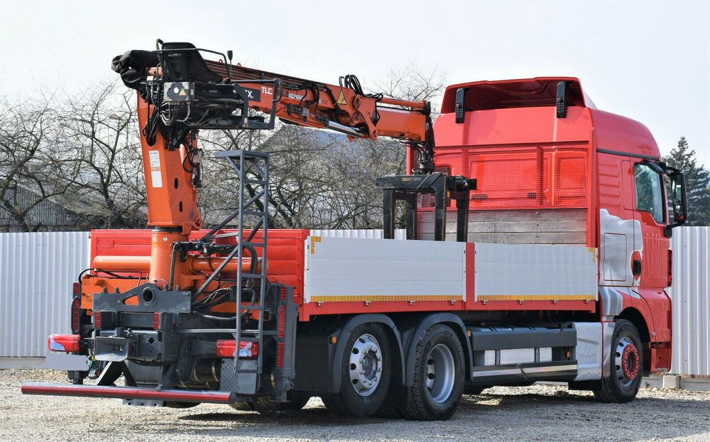 Crane truck MAN TGX 26.440 Pritsche 6,60 m*TEREX 135.2-A11 MAN TGX 26.440 Pritsche 6,60 m*TEREX 135.2-A11: picture 6