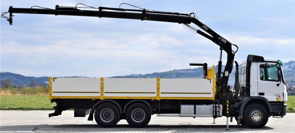 Mercedes-Benz ACTROS 2632 * HIAB 144B-3HIDUO+FUNK / 6x4 - Crane truck, Dropside/ Flatbed truck: picture 5 Mercedes-Benz ACTROS 2632 * HIAB 144B-3HIDUO+FUNK / 6x4 - Crane truck, Dropside/ Flatbed truck: picture 5