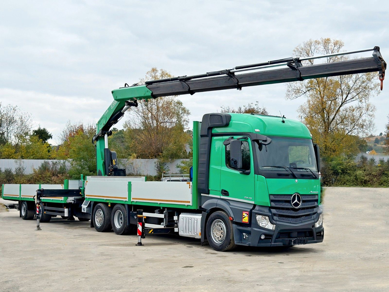 Mercedes-Benz ACTROS 2645* FASSI F345 RA 2.4/FUNK+Anhänger - Crane truck: picture 2 Mercedes-Benz ACTROS 2645* FASSI F345 RA 2.4/FUNK+Anhänger - Crane truck: picture 2