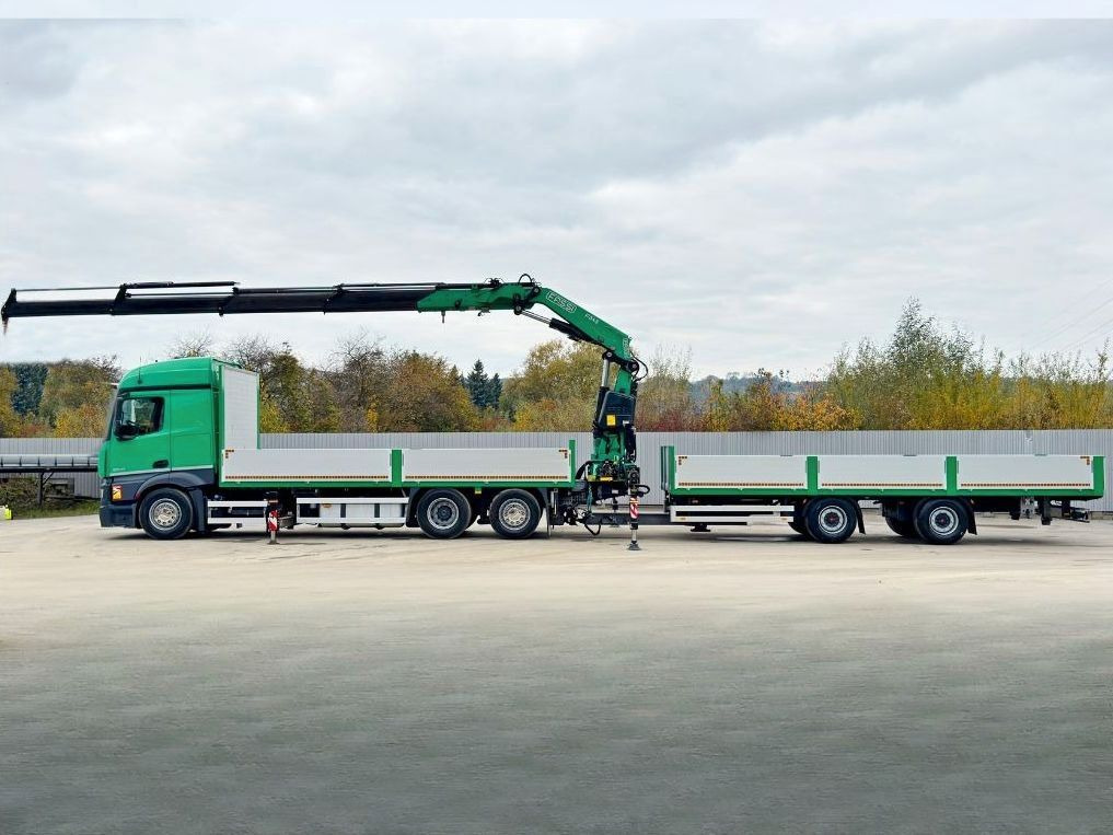 Mercedes-Benz ACTROS 2645* FASSI F345 RA 2.4/FUNK+Anhänger - Crane truck: picture 5 Mercedes-Benz ACTROS 2645* FASSI F345 RA 2.4/FUNK+Anhänger - Crane truck: picture 5