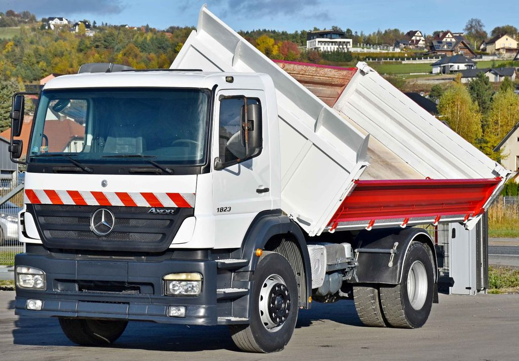 Mercedes-Benz AXOR 1823 * KIPPER 4,45 m * TOPZUSTAND - Tipper, Crane truck: picture 3 Mercedes-Benz AXOR 1823 * KIPPER 4,45 m * TOPZUSTAND - Tipper, Crane truck: picture 3