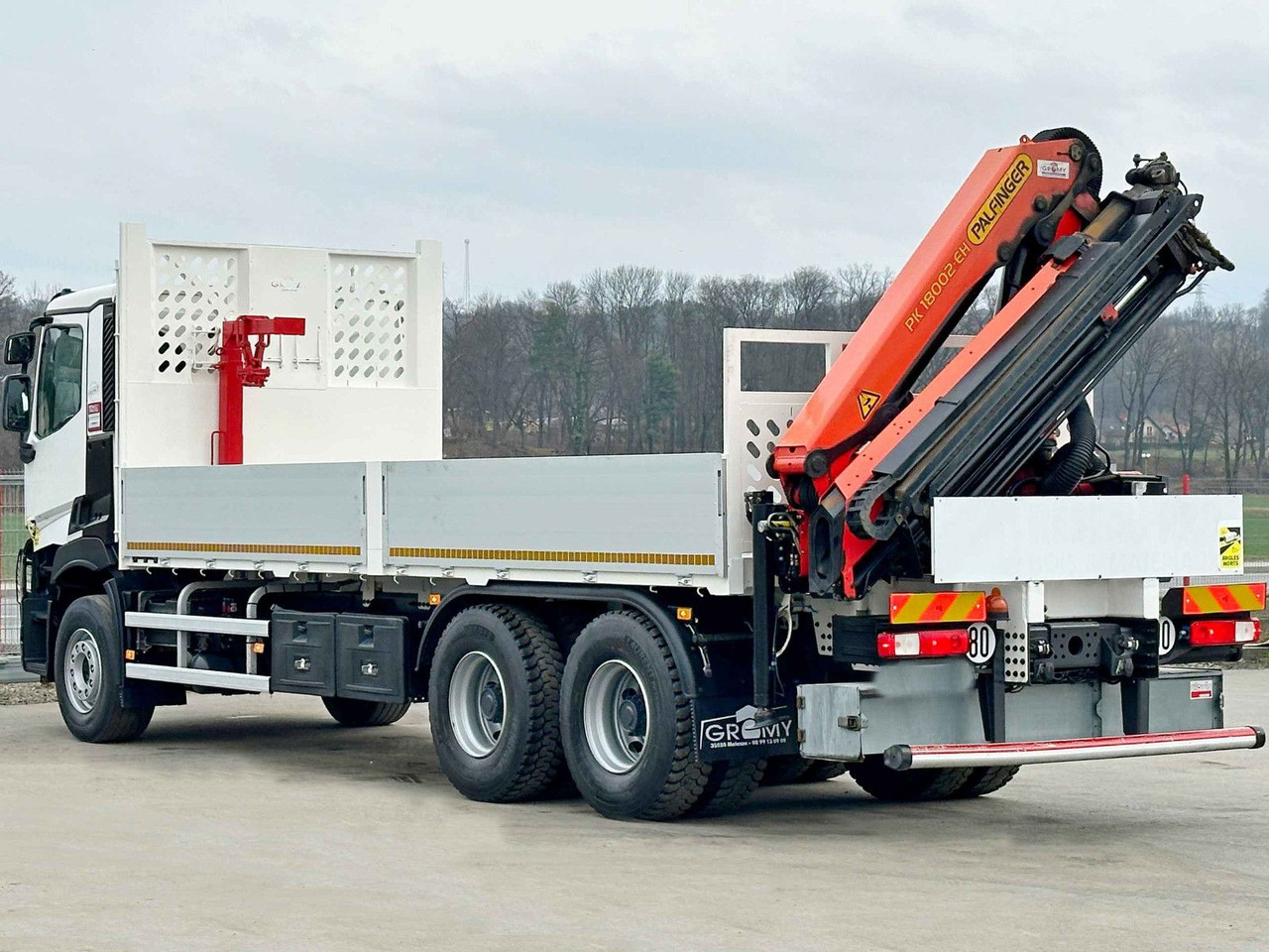 New Crane truck Renault C 380 *PRITSCHE 6,80m * PK 18002-EH C + FUNK*6x4: picture 6