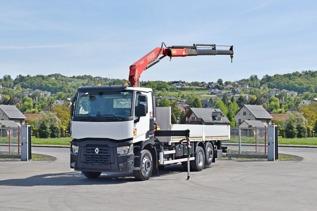 Renault C 380 * PRITSCHE 7,05 m* FASSI F 135C + FUNK - Crane truck: picture 2 Renault C 380 * PRITSCHE 7,05 m* FASSI F 135C + FUNK - Crane truck: picture 2