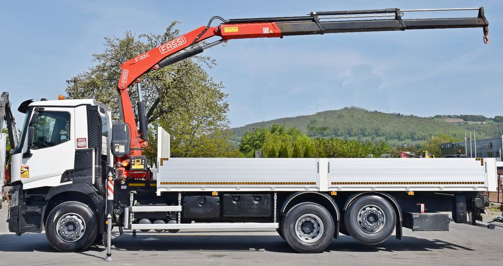 Renault C 380 * PRITSCHE 7,05 m* FASSI F 135C + FUNK Renault C 380 * PRITSCHE 7,05 m* FASSI F 135C + FUNK - Crane truck: picture 5 Renault C 380 * PRITSCHE 7,05 m* FASSI F 135C + FUNK Renault C 380 * PRITSCHE 7,05 m* FASSI F 135C + FUNK - Crane truck: picture 5