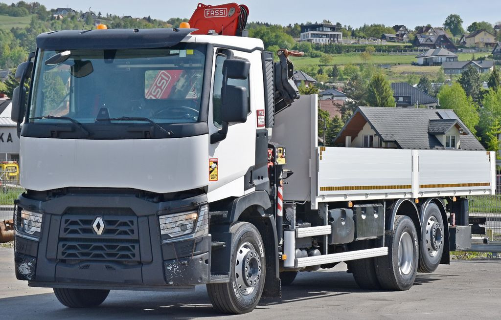 Renault C 380 * PRITSCHE 7,05 m* FASSI F 135C + FUNK Renault C 380 * PRITSCHE 7,05 m* FASSI F 135C + FUNK - Crane truck: picture 4 Renault C 380 * PRITSCHE 7,05 m* FASSI F 135C + FUNK Renault C 380 * PRITSCHE 7,05 m* FASSI F 135C + FUNK - Crane truck: picture 4